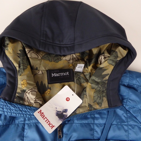 Marmot Martis Peak Quilted Hoody Camping Lined NWT - Picture 2 of 8
